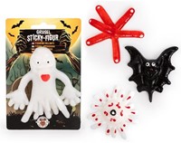 Trendhaus Zombie Zone Figurina Sticky Spaventosa 4 Pezzi 14x10cm Espositore (16)-2