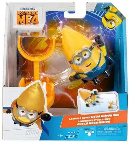 Despicable Me 4 Lancement et crash du méga minion Gus 18,5x20cm