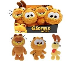 Garfield & Friends Peluche 20cm Supersoft assortis in display (12)