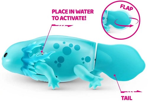Zuru Pets Alive Zwemmende Axolotl Serie 1, 2 assorti 9x7cm-3