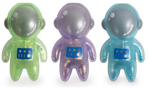 Trendhaus Space Adventure Squeezy Light-Up Astronaut 11cm 3 assorti in display (12)-2