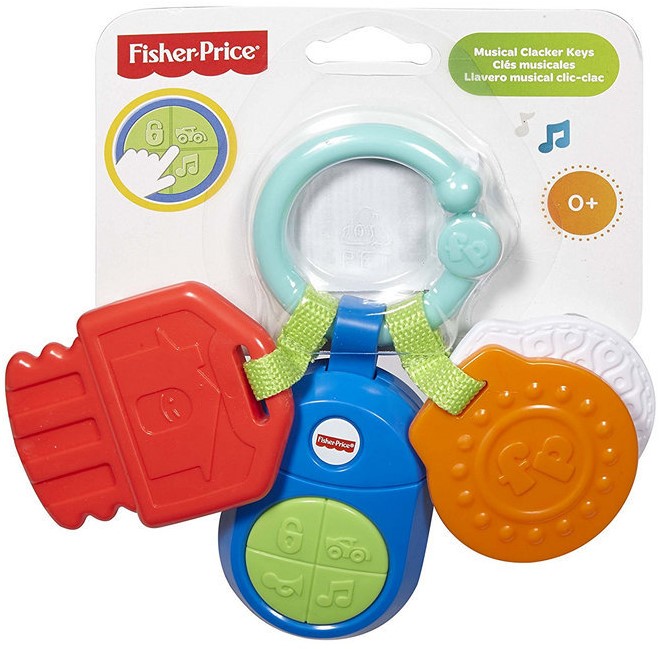 fisher price musical clacker keys