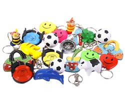 Keychains and Bagclips