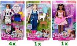 Barbie You can be anything Pop 3 assorti 19x32,5cm