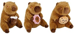 Peluche Capybara 2 assortiti 40cm