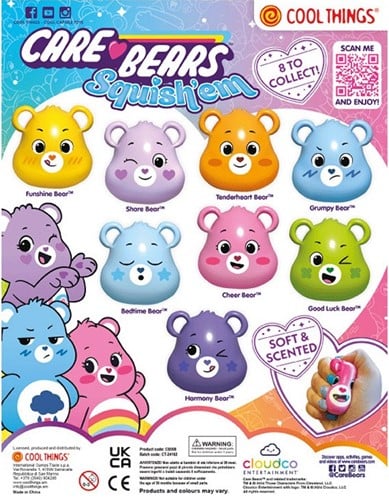 Capsule 65mm. Care Bears Squish'em met geur