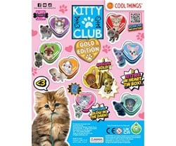 Capsule 50mm. Kitty Club Sweetheart Édition Or