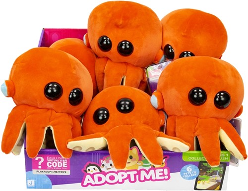 Adopt Me Collector Plush octopus 15cm in display (6)