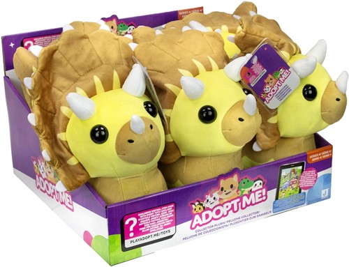Adopt Me Collector Peluche Triceratops 20cm in display (6)-2