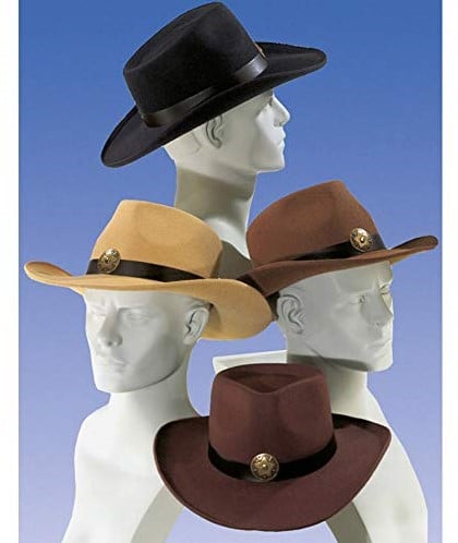 Cowboy hat Big Billy 3 colors assorted