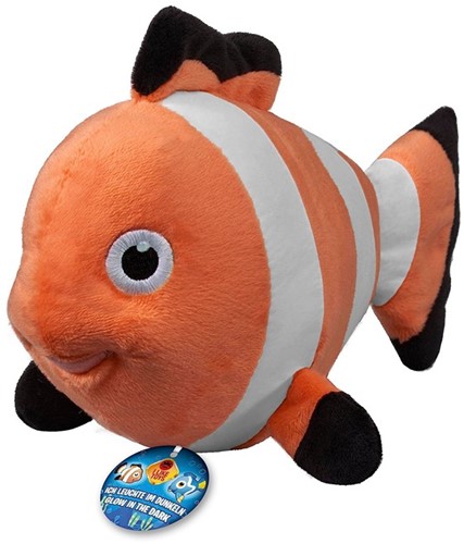 Bauer Glow in the Dark Pluche Vis 3 assorti 20cm-2