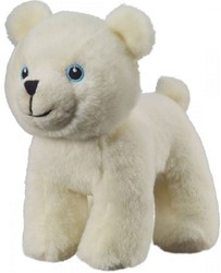 Bauer Eco-Line Peluche ours blanc 15cm