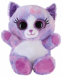Bauer Gato de peluche Lashy Lila 15 cm