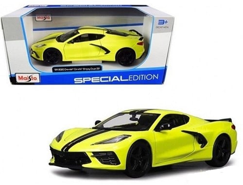 Maisto Special Edition 1:24 2020 Chevrolet Stingray Coupe ZS1 10,5x23cm