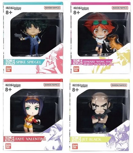 Chibi-Masters Cowboy Bebop 9x11cm 4 assorti in display