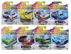 Mattel Hot Wheels Colour Shifters voertuigen 1.64 8 assorti 12,5x16,5cm