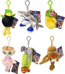 Italian Brainrot AI Peluche Bagclip 6 assortitis 13cm