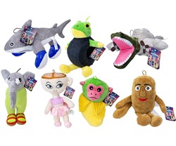 Italian Brainrot AI Peluche 7 assortis 28cm