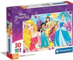 Clementoni Disney Princesas Supercolor Puzzle 30 piezas 15x20cm