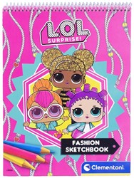 L.O.L. Surprise! Fashion Sketchbook 21x28cm im display (12)