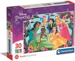 Clementoni Disney Princess Supercolor Puzzel 30 delig 15x20cm