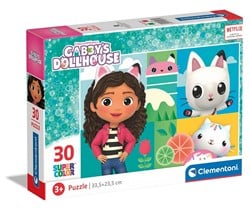 Clementoni Gabby's Dollhouse Supercolor Puzzle 30 pieces 15x20cm