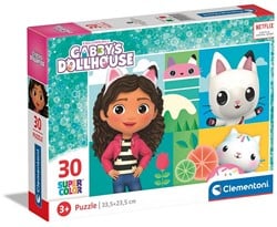 Clementoni Gabby's Dollhouse Supercolor Puzzel 30 delig 15x20cm