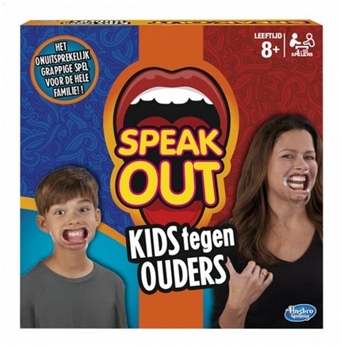 Hasbro Speak Out Kids tegen Ouders 27x27cm (NL)