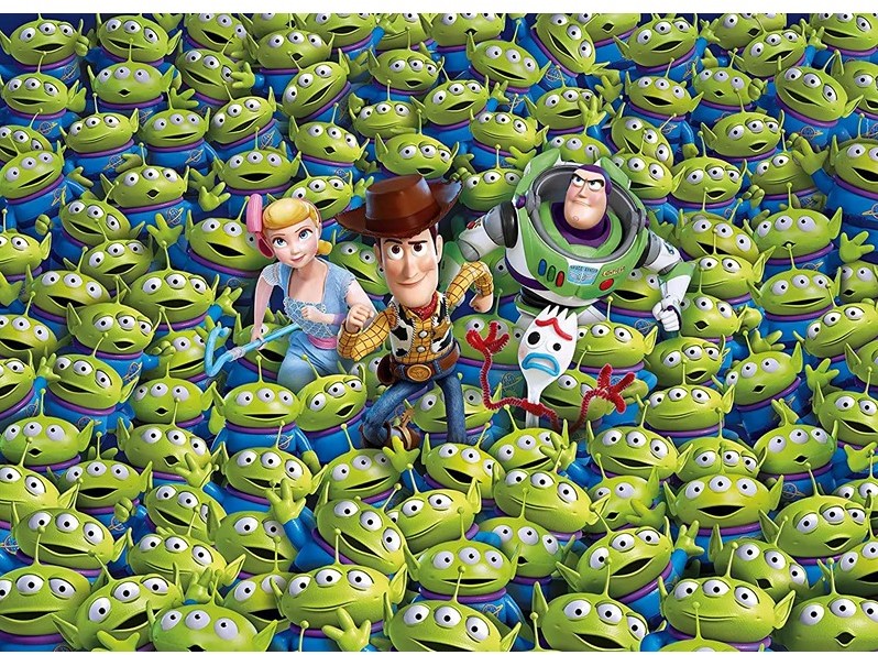 Clementoni Disney Toy Story 4 Impossible Puzzle 1000pcs 28x37cm