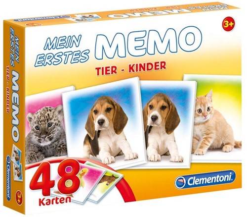 Memo Mein Erstes Memo Tier-Kinder 15x20cm (DE)
