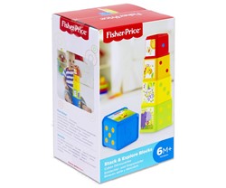 Cubes empilables colorés Fisher-Price
