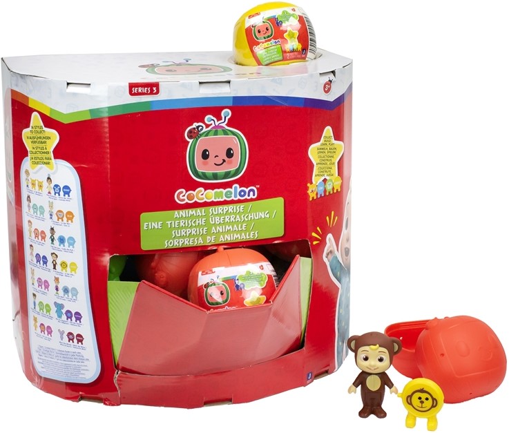 Animal Surprise Figurines en capsule 8x8cm en présentoir (21)