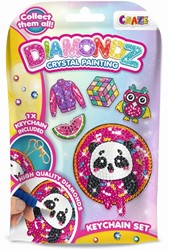 Craze Diamondz Crystal Painting Keychain Set 12,5x19cm