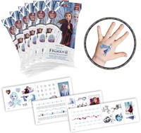 Disney Frozen II Tattoo Beauty Set Tattoos en Vingertatoeages, 3 vellen in Blindbag 9x16.5cm in display (24)-2