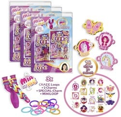 CRAZE Mia and Me Loops 3-Pack 22x33cm (voorgeprijsd  € 4,99)