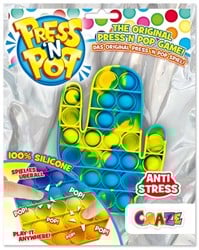 CRAZE Press´n Pop Pop-it Game cactus 18,5x24cm