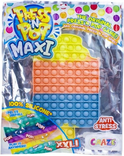 CRAZE Press´n Pop Plop-Game XXL 30cm ijs 28x35cm