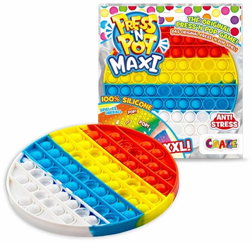 CRAZE Press´n Pop Maxi Pop-It Game XXL 24x25cm 