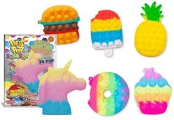 CRAZE Press´n Pop Pop-it Game Squishy assorti 10-15cm 
