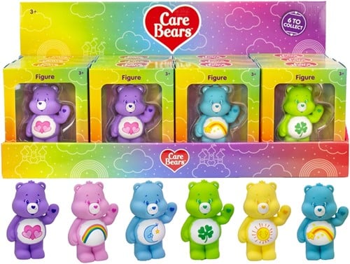 Troetelberen MiniQs Figure 8cm in box 9x12cm 6 assorti in display (12)