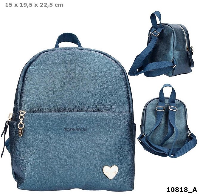 Depesche Top Model - mochila pequeña, azul 20x23cm
