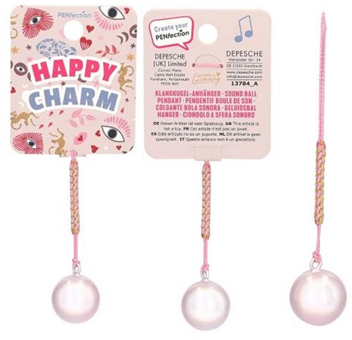 Depesche PENfection Happy Charms, Anhänger, Klangkugel sortiert im display (36)-3