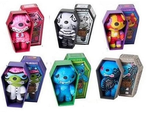 Deddy Bears Peluche 14cm im box 10x15,5cm 12 assortis in display (12) Series 3-2