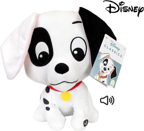 Disney Classics Palz Pluche Dalmatier met geluid 28cm