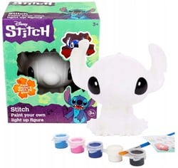 Disney Stitch Paint Your Own Light up Figure + Light B/O 14x17cm