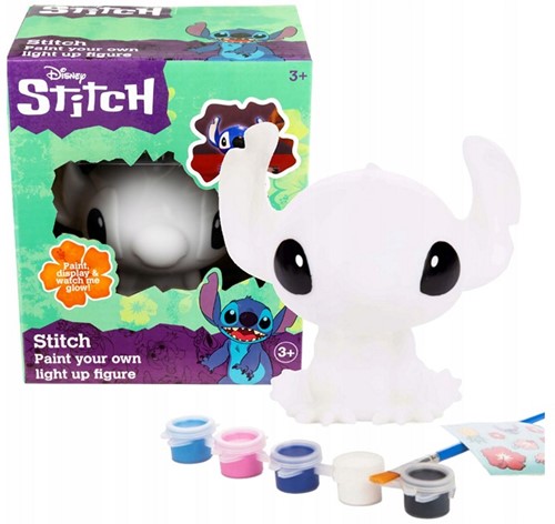 Disney Stitch Paint Your Own Light up Figure + Licht B/O 14x17cm