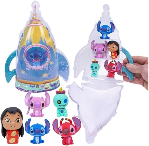Disney Lilo & Stitch 5-Pack Puzzle Palz Carry Case 18x23cm