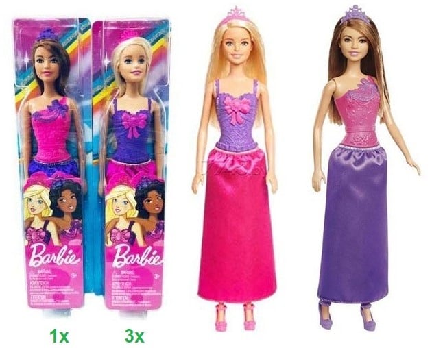 halfrond Omringd combinatie Barbie Pop 2 assorti 8,5x32cm