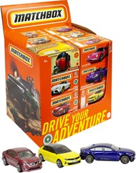 Matchbox Drive your Adventure Die-Cast vehicles in display (24)