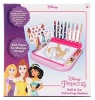 Disney Princess Roll & Go Colouring Station 19x20cm-2